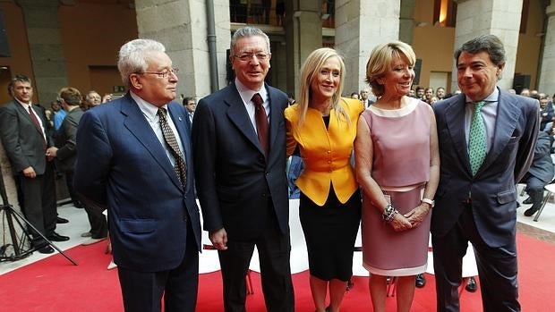 Leguina, Gallardón, Cifuentes, Aguirre y González