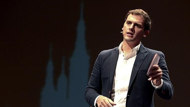 Albert Rivera, candidato de Ciudadanos a la presidencia del Gobierno.