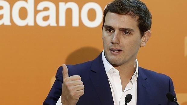 Albert Rivera, presidente de Ciudadanos