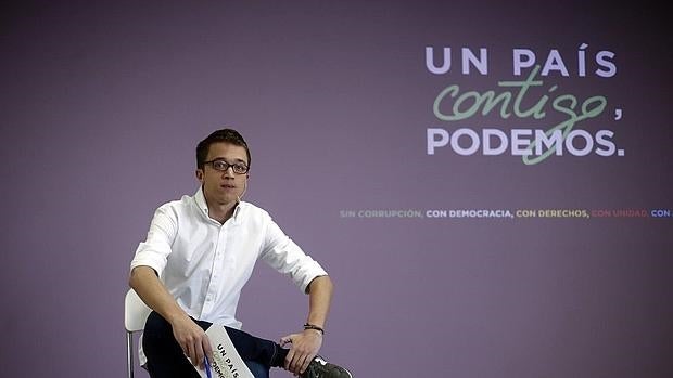 Errejón presenta el lema de Podemos