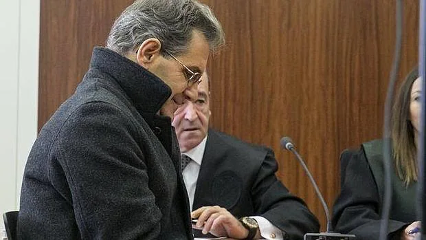 El acusado, Antonio Losilla, durante la última sesión del juicio