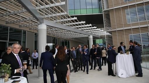 Imagen de la inauguración de las obras de ampliación