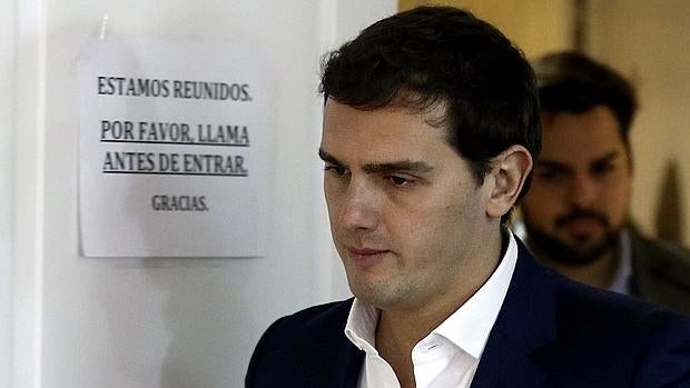 Albert Rivera, presidente de Ciudadanos