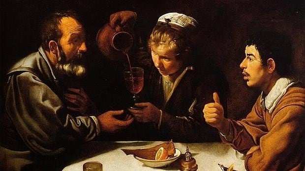 Comida de pícaros, de Diego de Velázquez