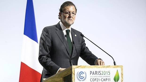 Mariano Rajoy, en la cumbre de París