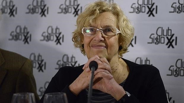 La alcaldesa de Madrid, Manuela Carmena