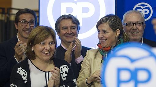 Imagen del arranque de campaña del PP en Valencia