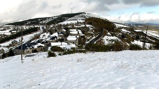 Vista panorámica de O Cebreiro