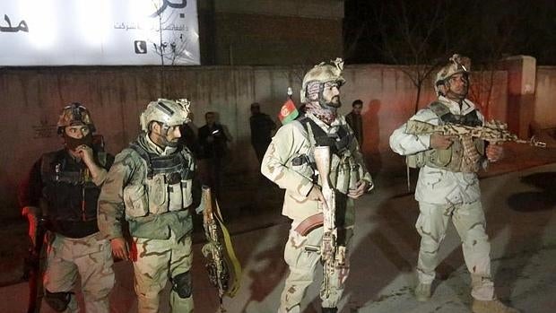 Un grupo de militares desplazado a Kabul, donde ha tenido lugar el ataque terrorista