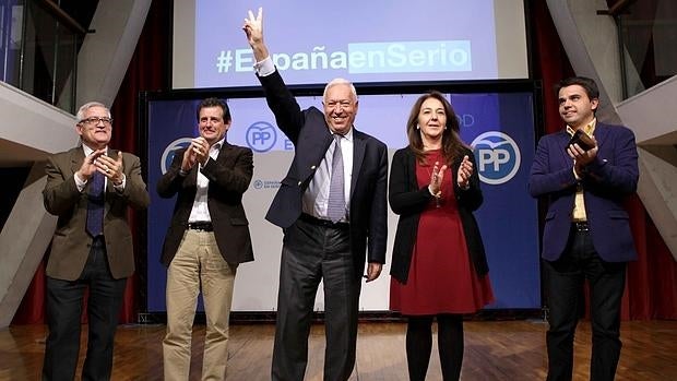 Margallo, durante un acto del Partido Popular en Alicante