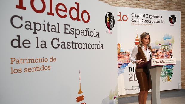 Tolón ha presentado la imagen publicitaria de Toledo como Capital Española de la Gastronomía en 2016