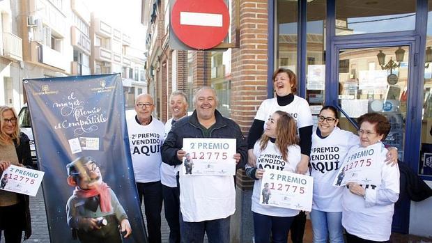 En Mora celebraron la llegada del segundo premio