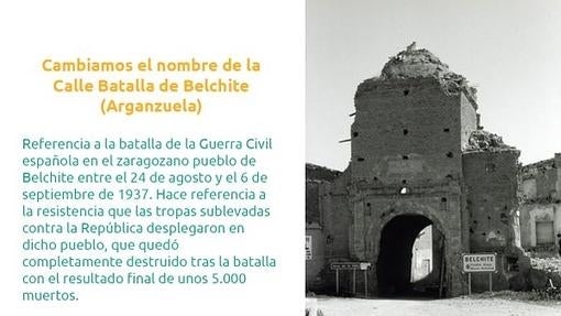 La treintena de calles franquistas que Carmena cambiará en 2016