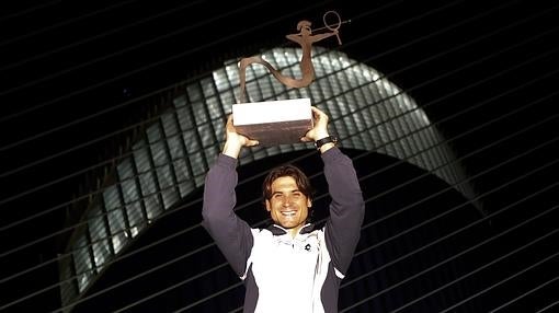 David Ferrer ha ganado tres veces el torneo de Valencia, dos de ellas en el Ágora con la categoría de Open 500