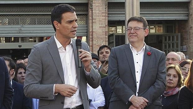 Ximo Puig da plantón a Pedro Sánchez en el Comité Federal del PSOE