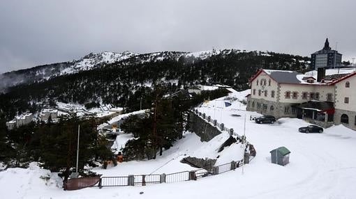 Imagen del Puerto de Navacerrada en diciembre de 2014