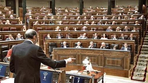 El socialismo parlamentario tuvo 110 diputados en tiempos de Rubalcaba