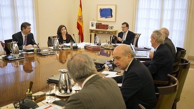 Mariano Rajoy ha presidido este martes la última reunión del Consejo de Ministros del año