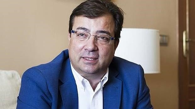 Guillermo Fernández Vara, presidente de la Junta de Extremadura