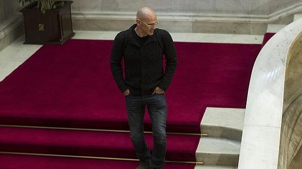 El cabeza de lista de Junts Pel Sí, Raül Romeva