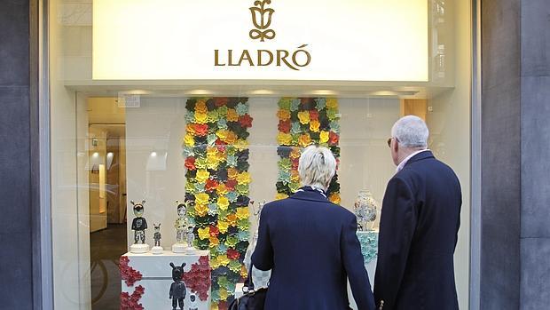 Imagen de una de las tiendas de Lladró en Valencia