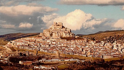 Vista de la localidad de Morella