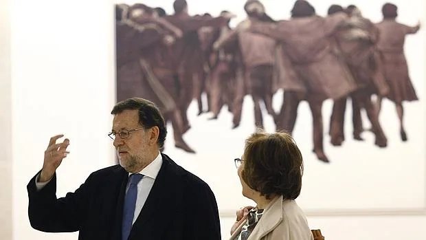 El presidente del Gobierno, Mariano Rajoy, en el Congreso de los Diputados, esta semana