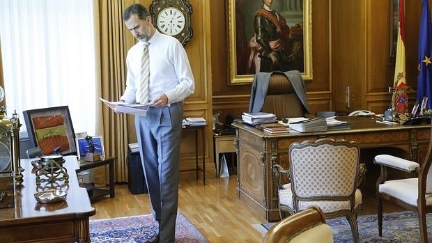 Felipe VI solicitó a Forcadell el mismo escrito que a las demás comunidades