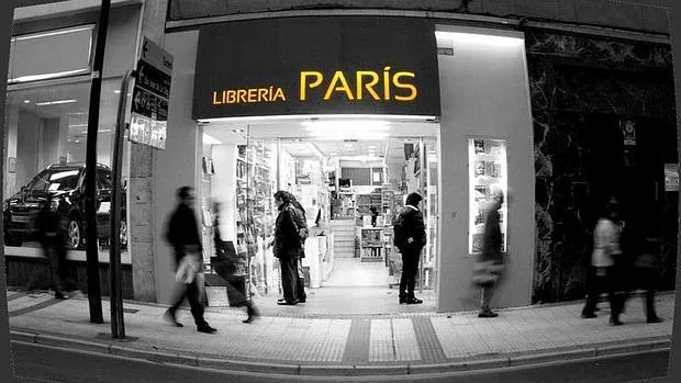 Librería París, en Zaragoza