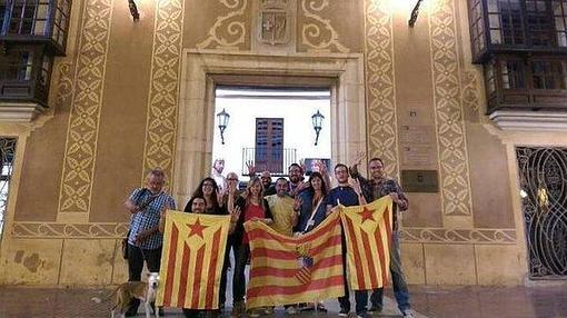 Imagen de los concejales de ERC en Benicarló (Castellón)