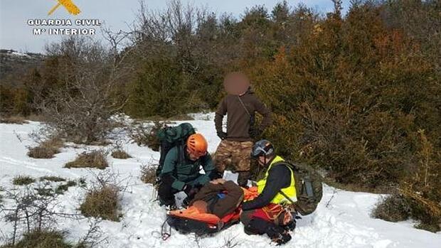 Rescate de un cazador en Fago