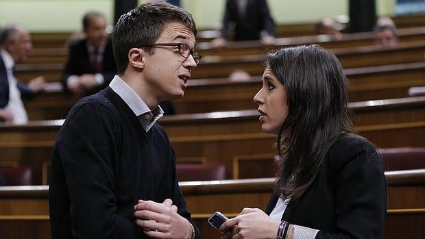 Íñigo Errejón e Irene Montero