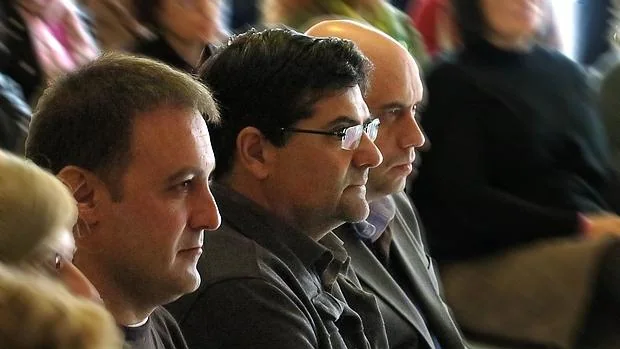 Imagen de archivo de los líderes del tripartito de Alicante