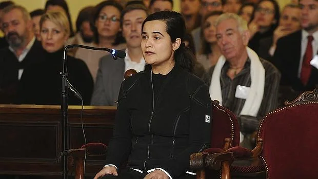 Triana Martínez, declarando en el juicio por el asesinato de Isabel Carrasco