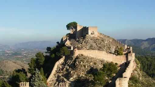 Imagen del castillo de Xàtiva