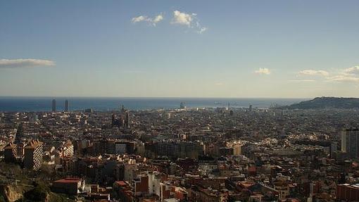 Barcelona desde el Turó de la Rovira