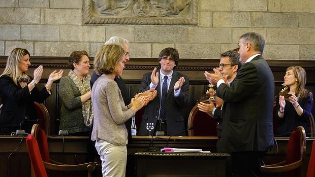 Puigdemont renunció a la alcaldía el pasado día 11