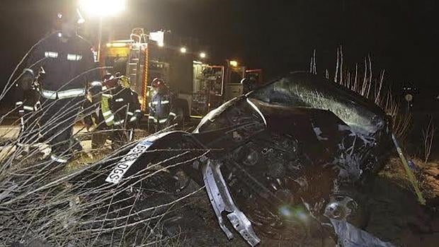 Accidente en la N-234, a unos diez kilómetros de la capital soriana