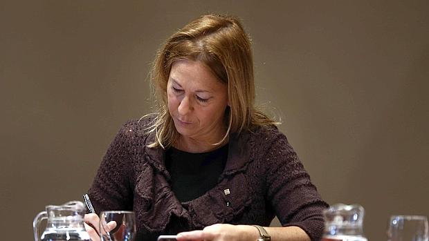 La portavoz del Gobierno catalán, Neus Munté