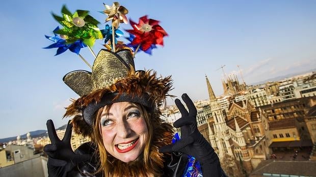 Reina Balluga, la estrella del carnaval barcelonés este 2016