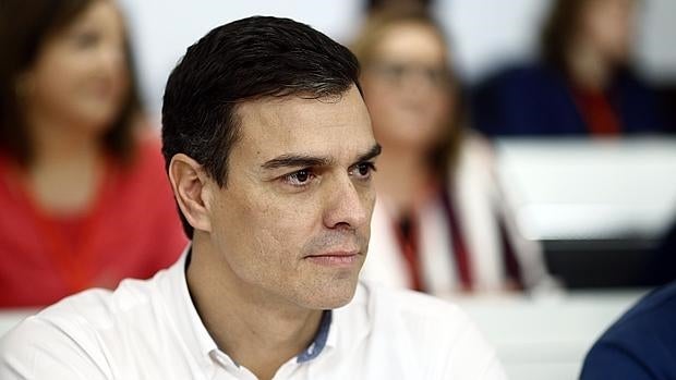 Pedro Sánchez, secretario general del PSOE