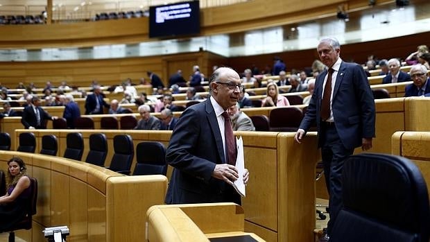 Pleno del Senado durante la X Legislatura