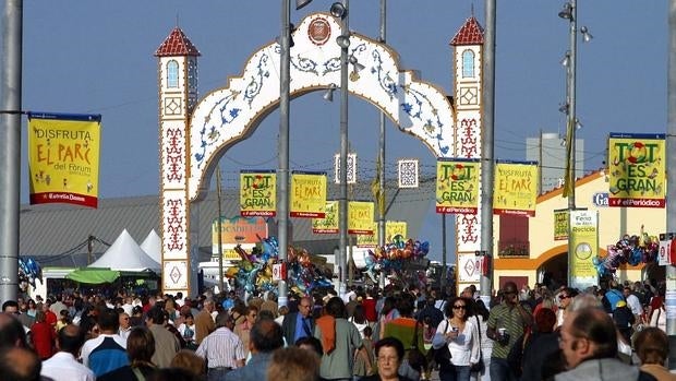 Imagen de archivo de la Feria de Abril de Barcelona