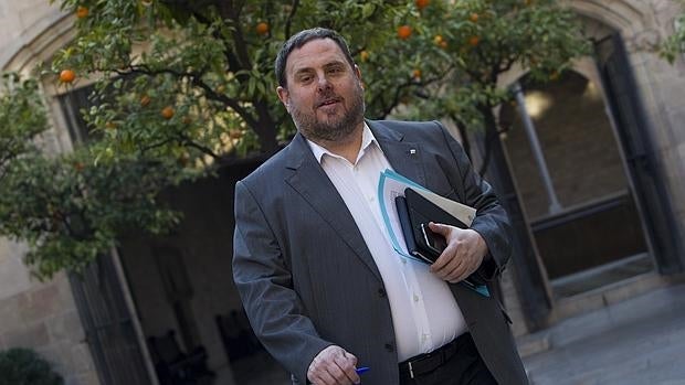 El vicepresidente catalán, Oriol Junqueras