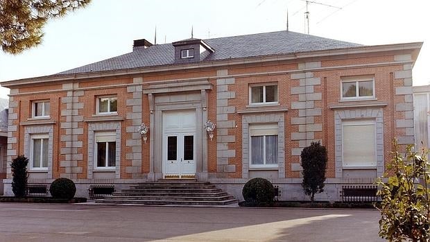 Fachada del Palacio de La Zarzuela