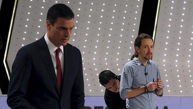 Pedro Sánchez y Pablo Iglesias, en una imagen de archivo