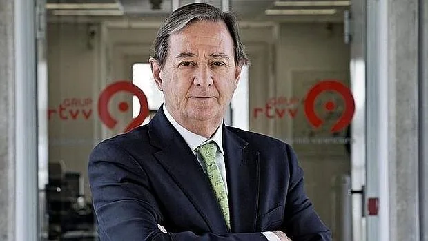 Alejandro Reig, durante su etapa al frente de la televisión pública valenciana