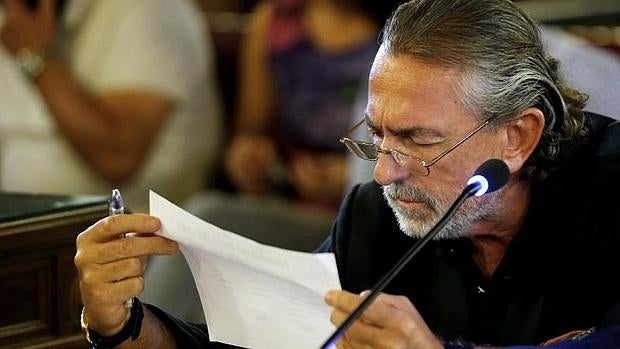 Francisco Correa, durante una de las sesiones del juicio por el Caso Fitur