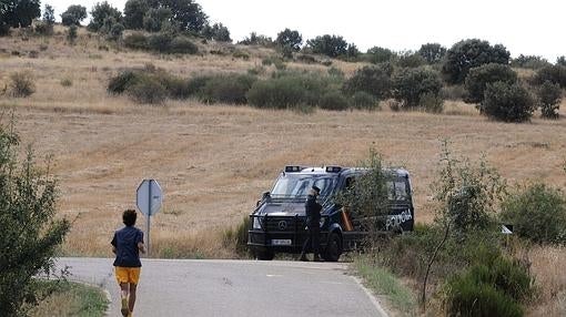 Zona de Castrillo de los Polvazares donde fue hallado el cadáver