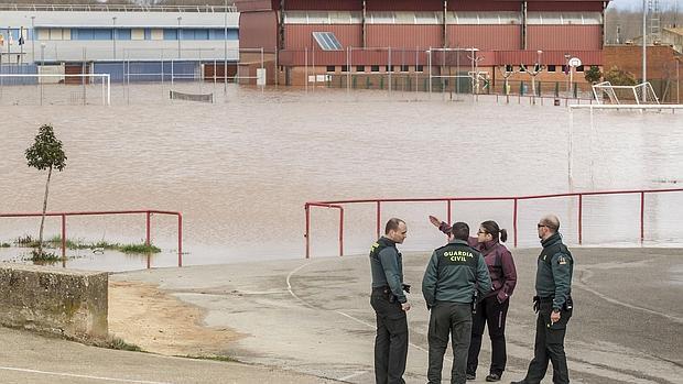 El Arlanza se desborda a su paso por Lerma y Covarrubias